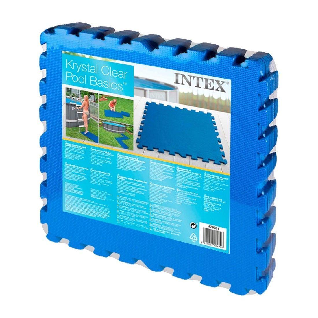 Protector Suelo INTEX para Piscinas 50x50x1cm - 8 Piezas-4