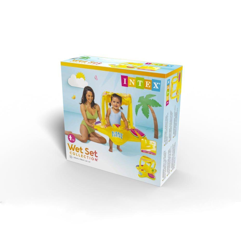 Flotador Inflable INTEX con Asiento para Bebés, 1-2 Años-5