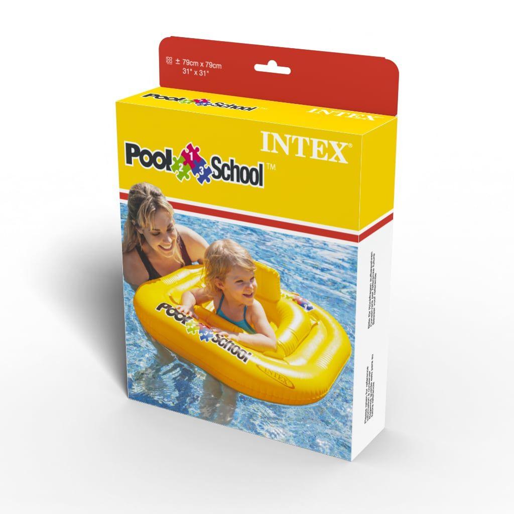 Flotador Inflable para Bebé INTEX Cuadrado, 1-2 Años-4