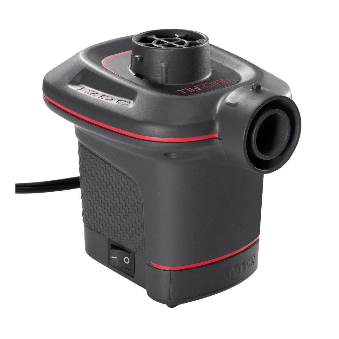 Inflador Eléctrico para Auto 12V INTEX Quick-Fill con 3 Boquillas-1