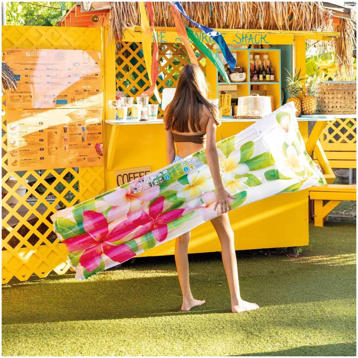 Colchoneta Inflable INTEX Tropical Fashion 183x69cm-7