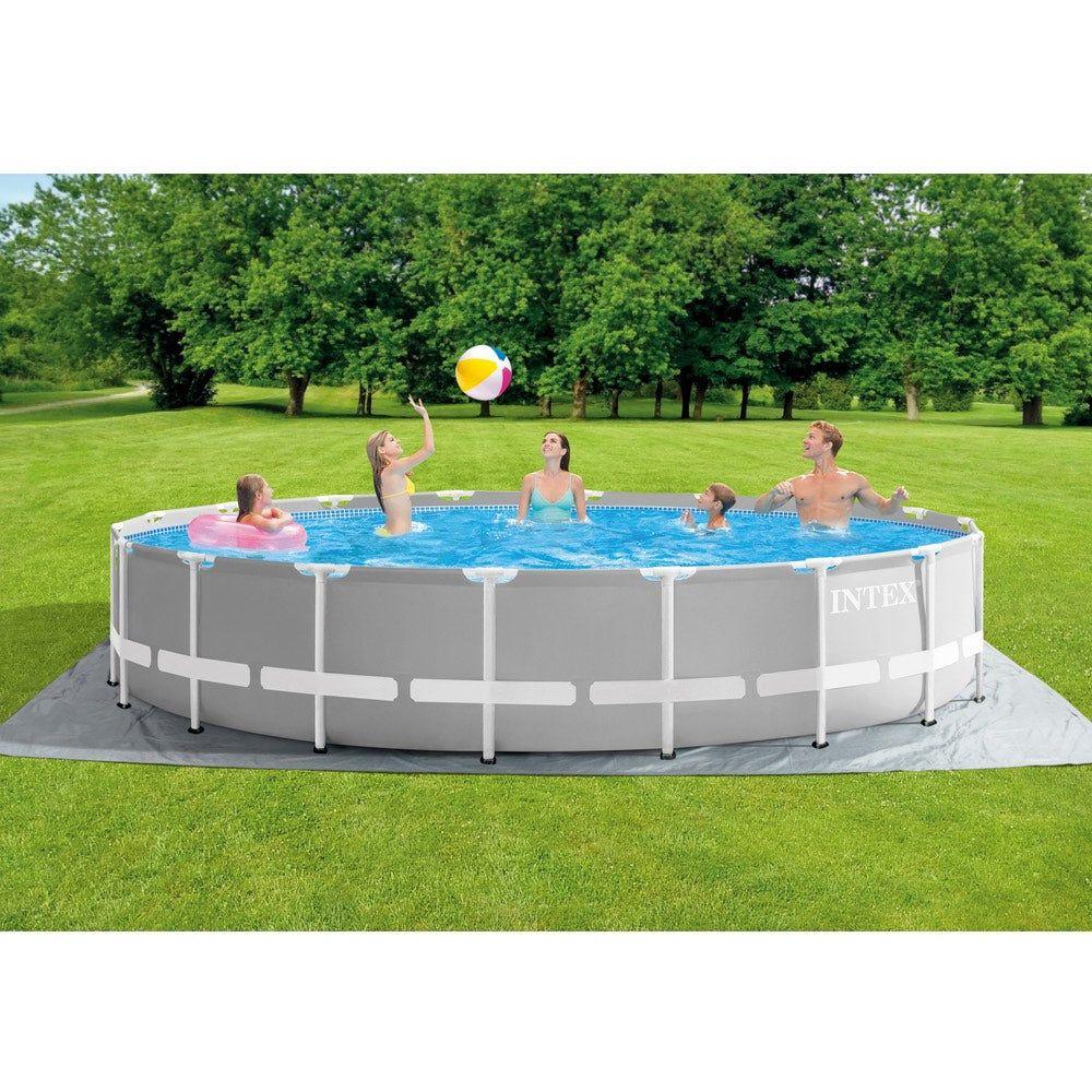 Piscina Estructural Redonda INTEX Prism Frame 5.49mx1.22m, 24.311 Litros-2