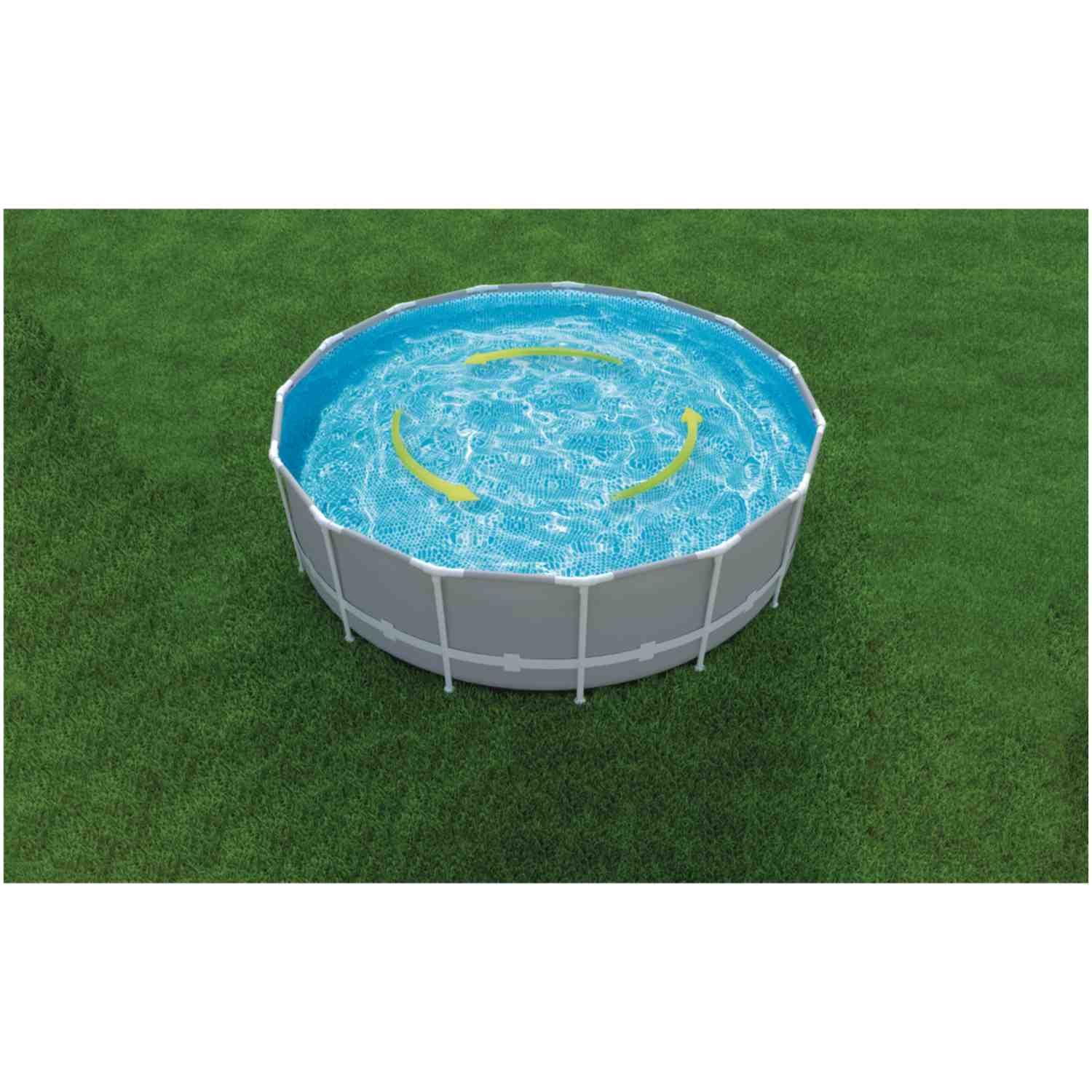 Piscina Estructural Redonda INTEX Prism Frame 5.49mx1.22m, 24.311 Litros-6
