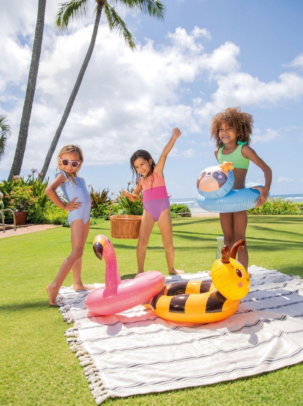 Flotador Inflable Anillo INTEX Animal Split Rings-1