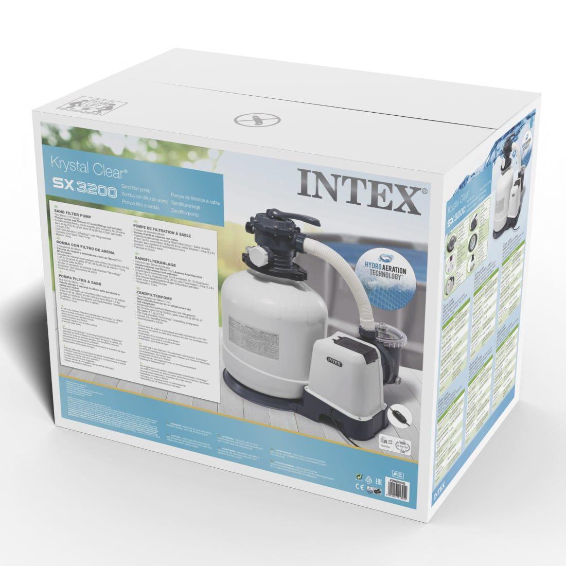 Filtro de Arena para Piscina INTEX 12.000 l/h 0.7HP SX3200-8