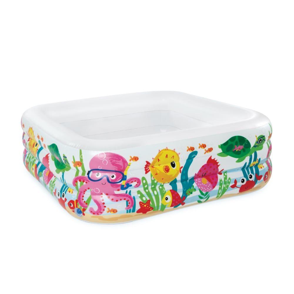 Piscina Inflable INTEX Sea Aquarium 159 x 159 x 50 cm, 340L-2