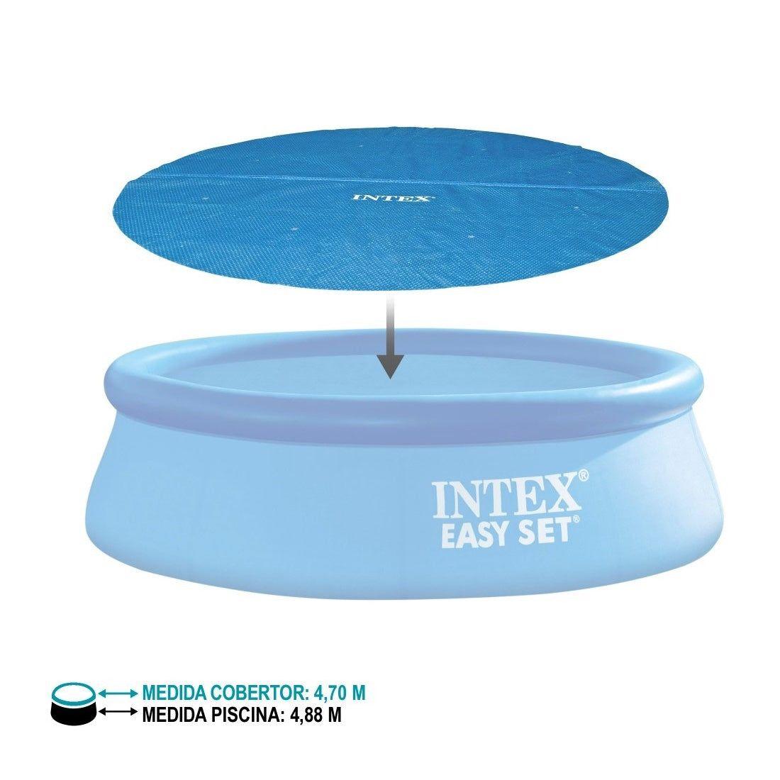Cobertor Solar Piscina INTEX 4.88m-2
