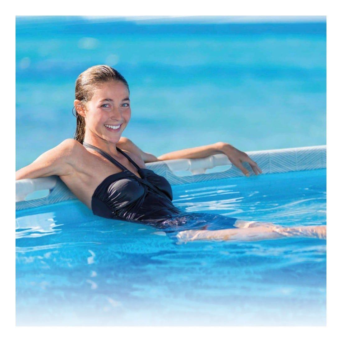 Piscina Estructural Redonda INTEX Prism Frame Chevron 488 x 122 cm, 19.156L-5