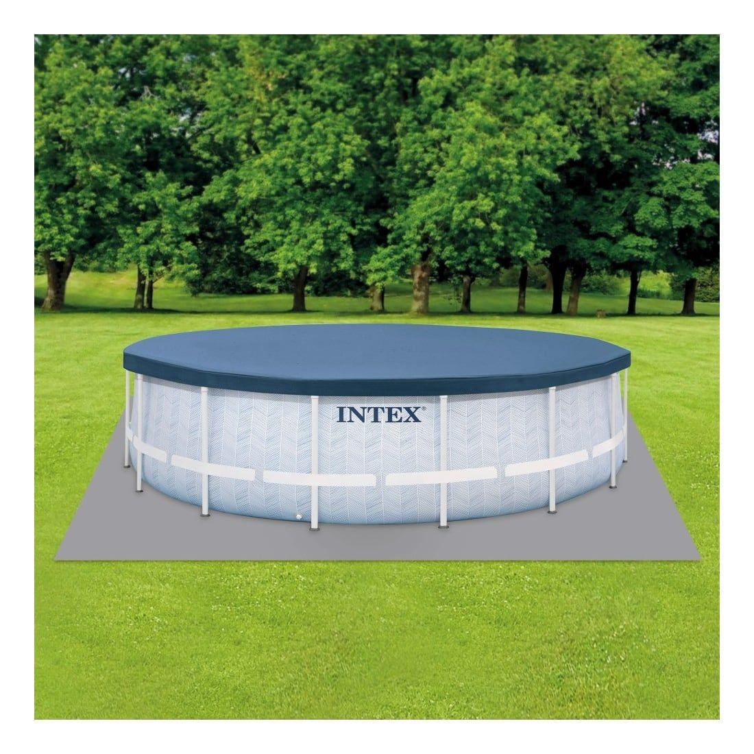 Piscina Estructural Redonda INTEX Prism Frame Chevron 488 x 122 cm, 19.156L-9