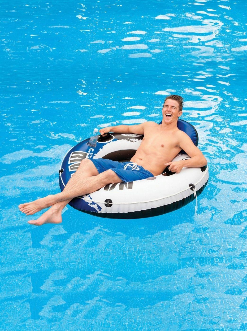 Sillón Inflable con Asas INTEX River Run-1