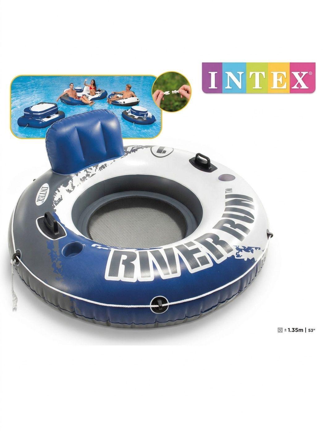 Sillón Inflable con Asas INTEX River Run-5