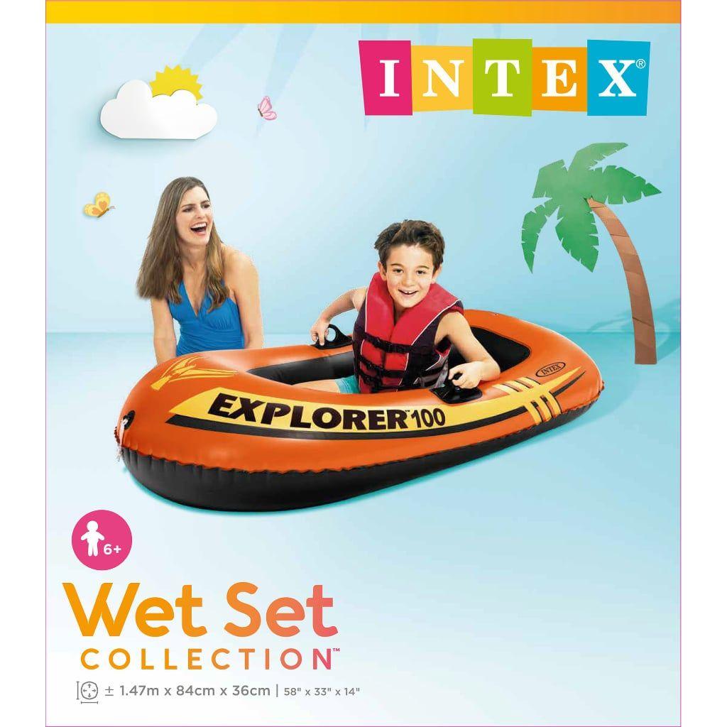 Bote Inflable INTEX Explorer 100 147 x 84 x 35 cm-3