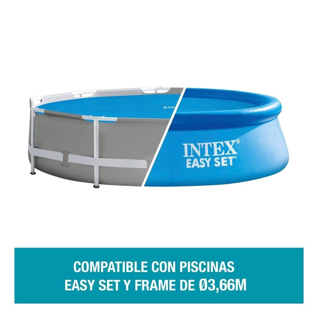 Cobertor Solar Piscina INTEX 3.66m-1