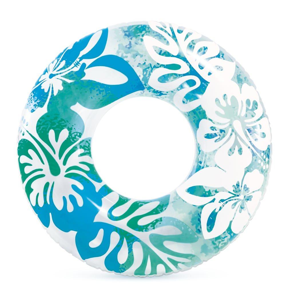 Flotador Inflable Anillo Tropical INTEX 91 cm-0