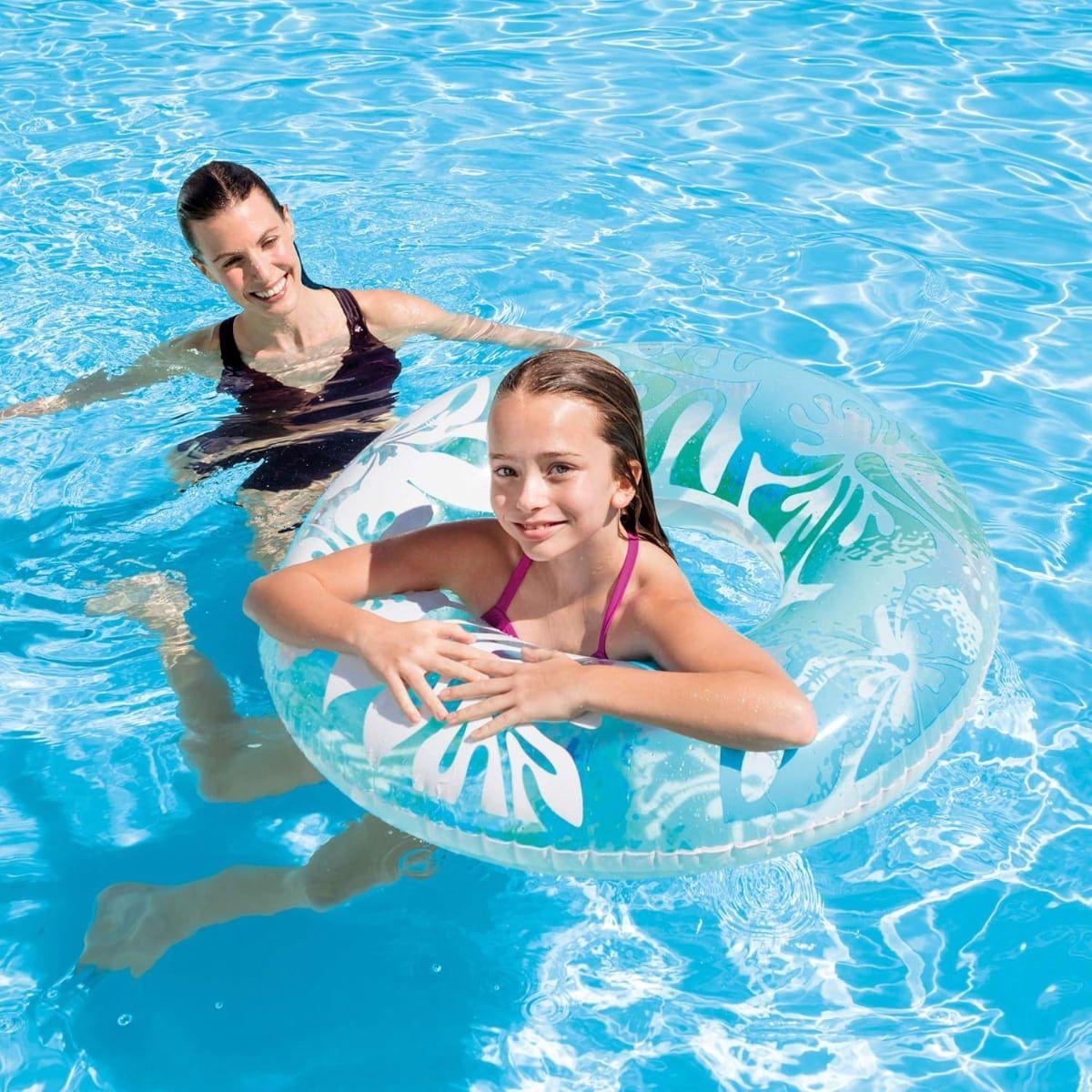 Flotador Inflable Anillo Tropical INTEX 91 cm-2