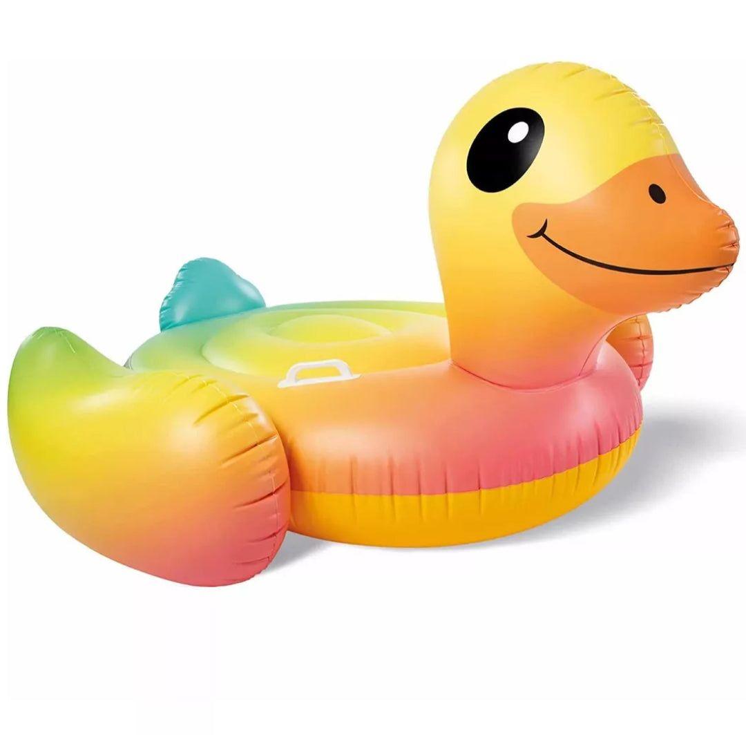 Flotador Inflable con Asas INTEX Baby Duck 147 x 147 x 81 cm-0