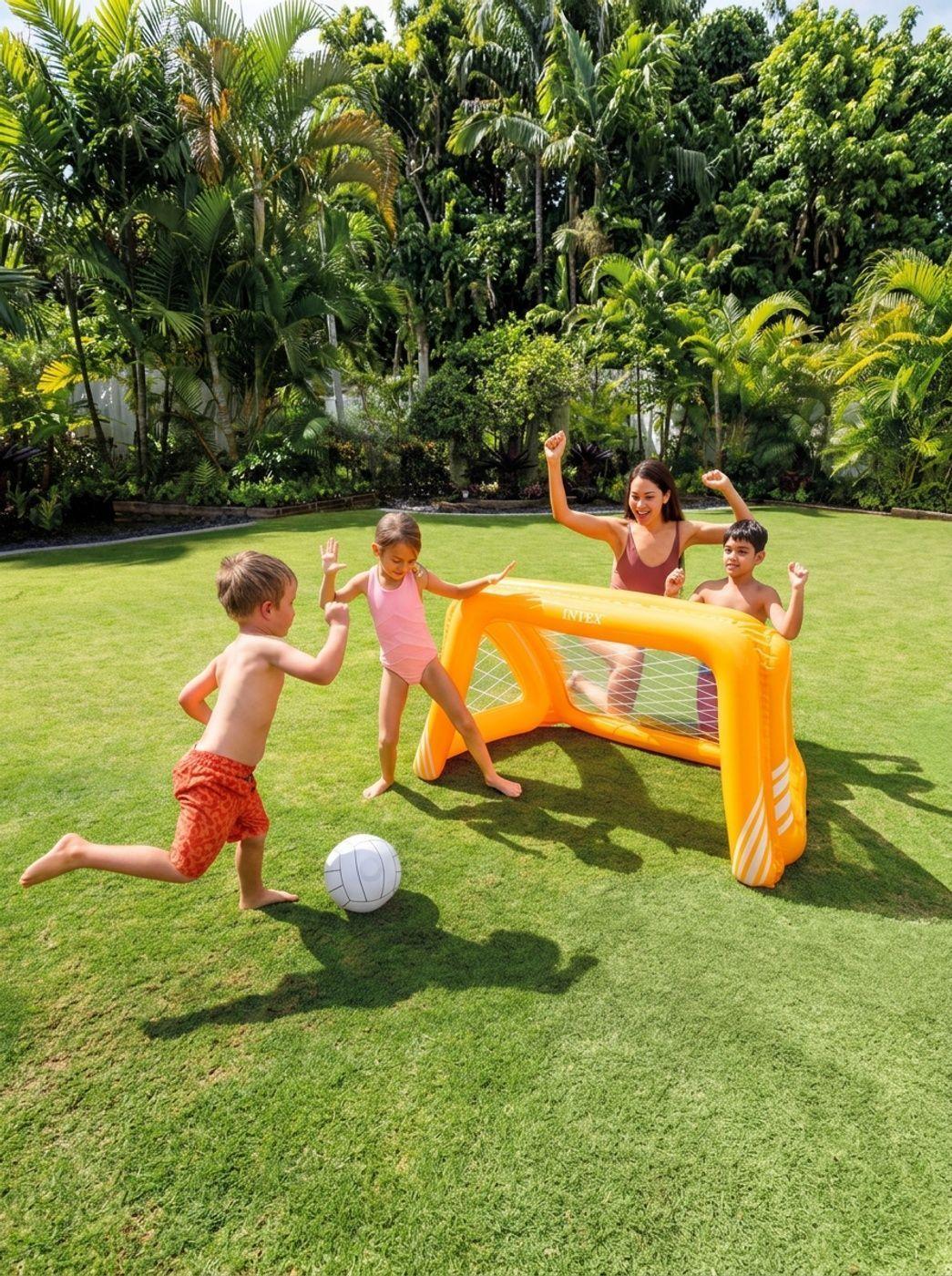 Juego Inflable Waterpolo INTEX para Piscina o Jardín-2