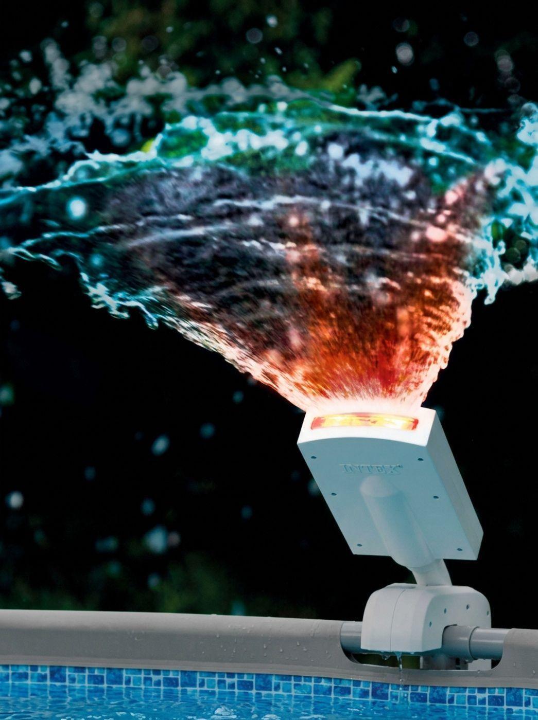 Rociador Led Multi-color para Piscina Estructural INTEX-3