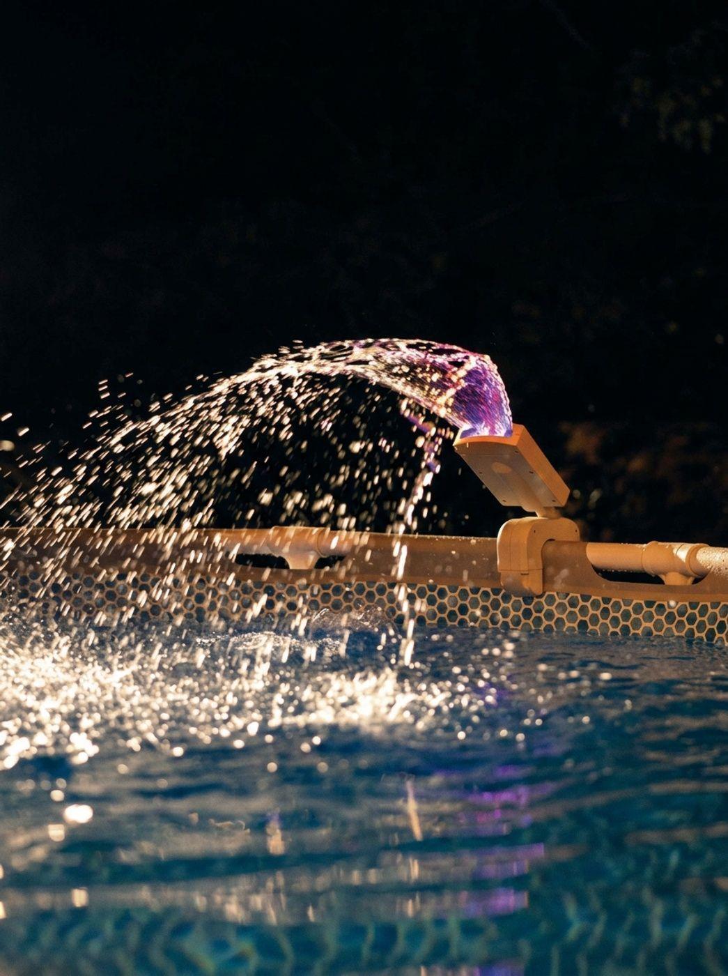 Rociador Led Multi-color para Piscina Estructural INTEX-5