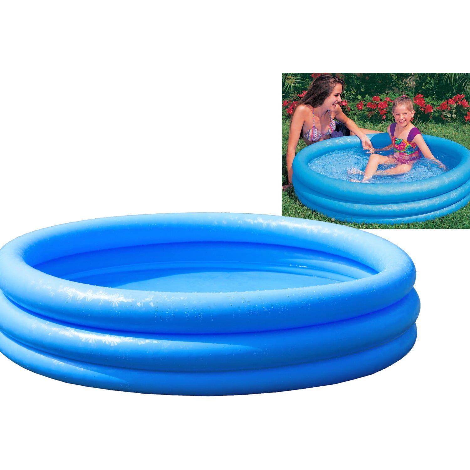 Piscina Inflable INTEX Crystal Blue de 3 Anillos 147 x 33 cm, 330L-4