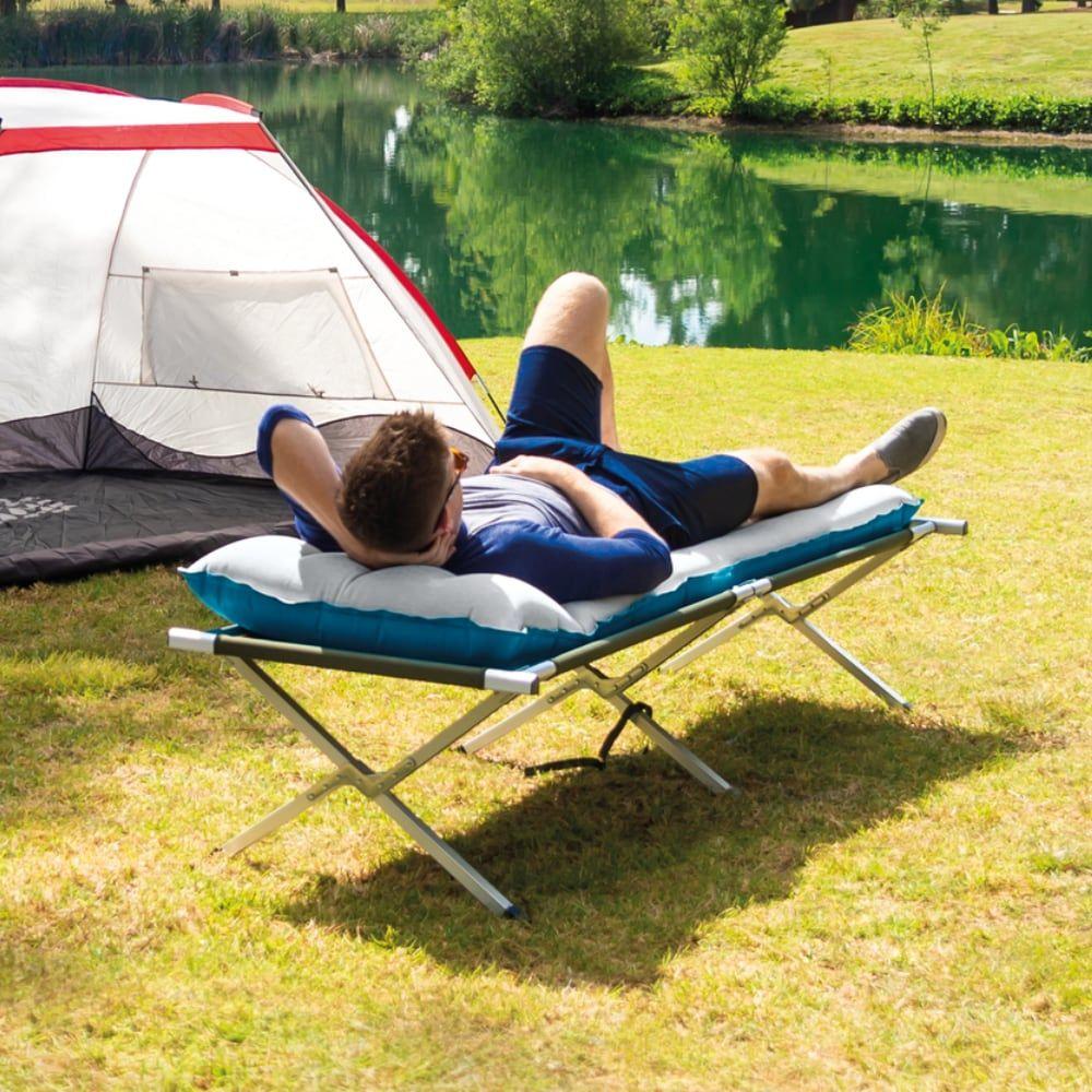 Colchón Inflable Camping Individual INTEX Talla M 72x189x20 cm-4