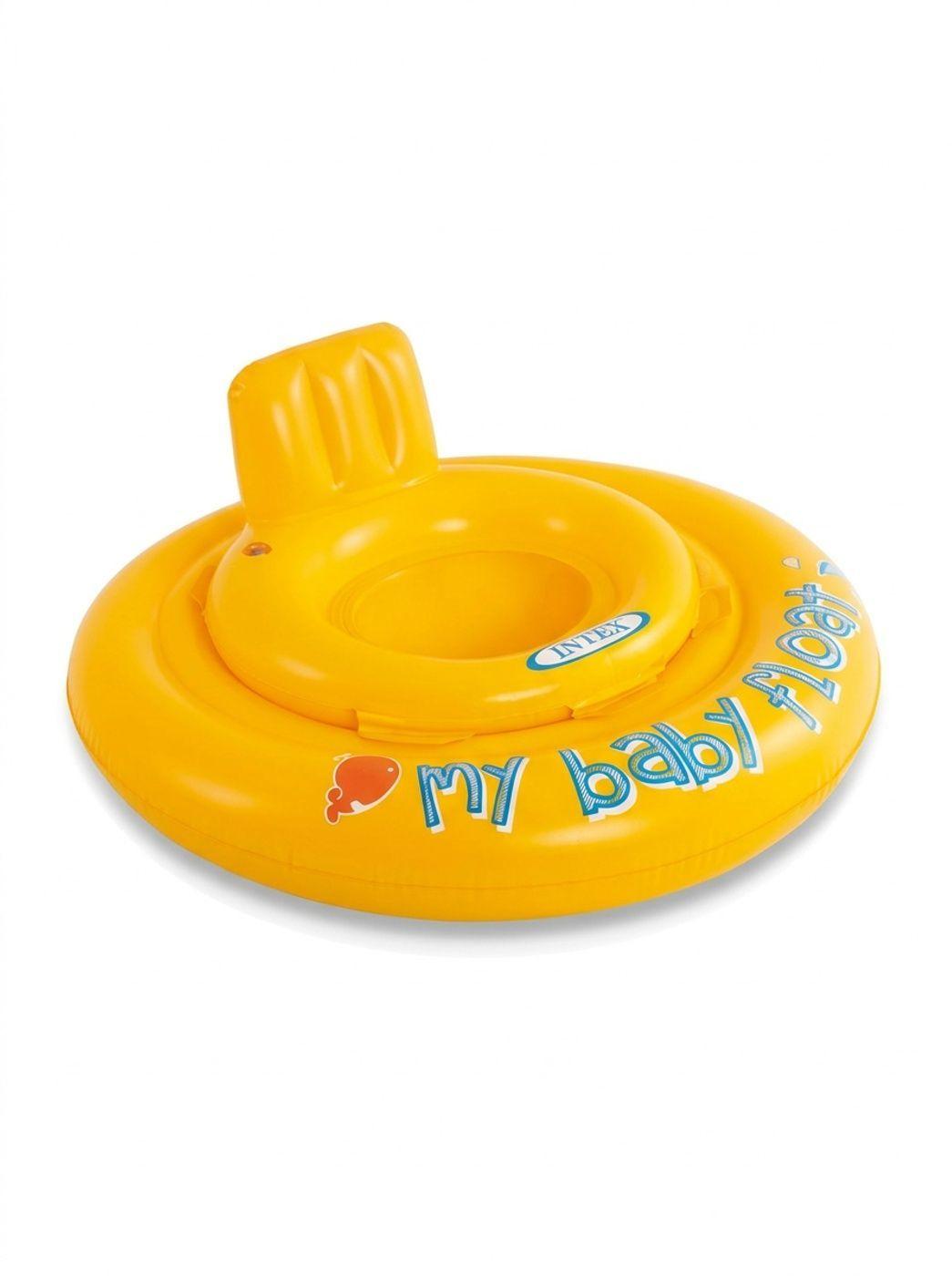Flotador Inflable Circular para Bebé INTEX My Baby Float 70cm-0