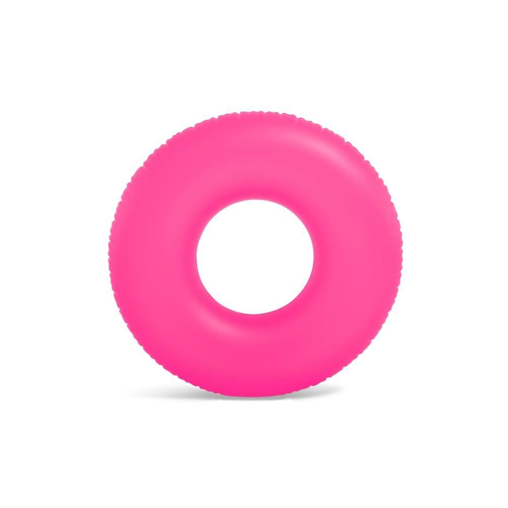 Flotador Anillo Inflable INTEX Neón 91 cm-0