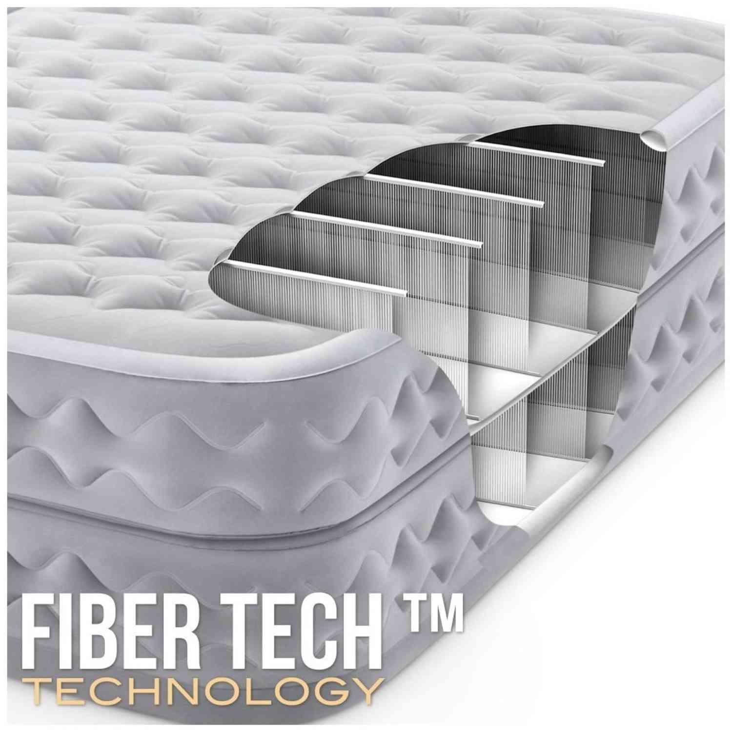 Colchón Inflable Eléctrico INTEX 2 Plazas Supreme Air-Flow 152x203x51 cm-3