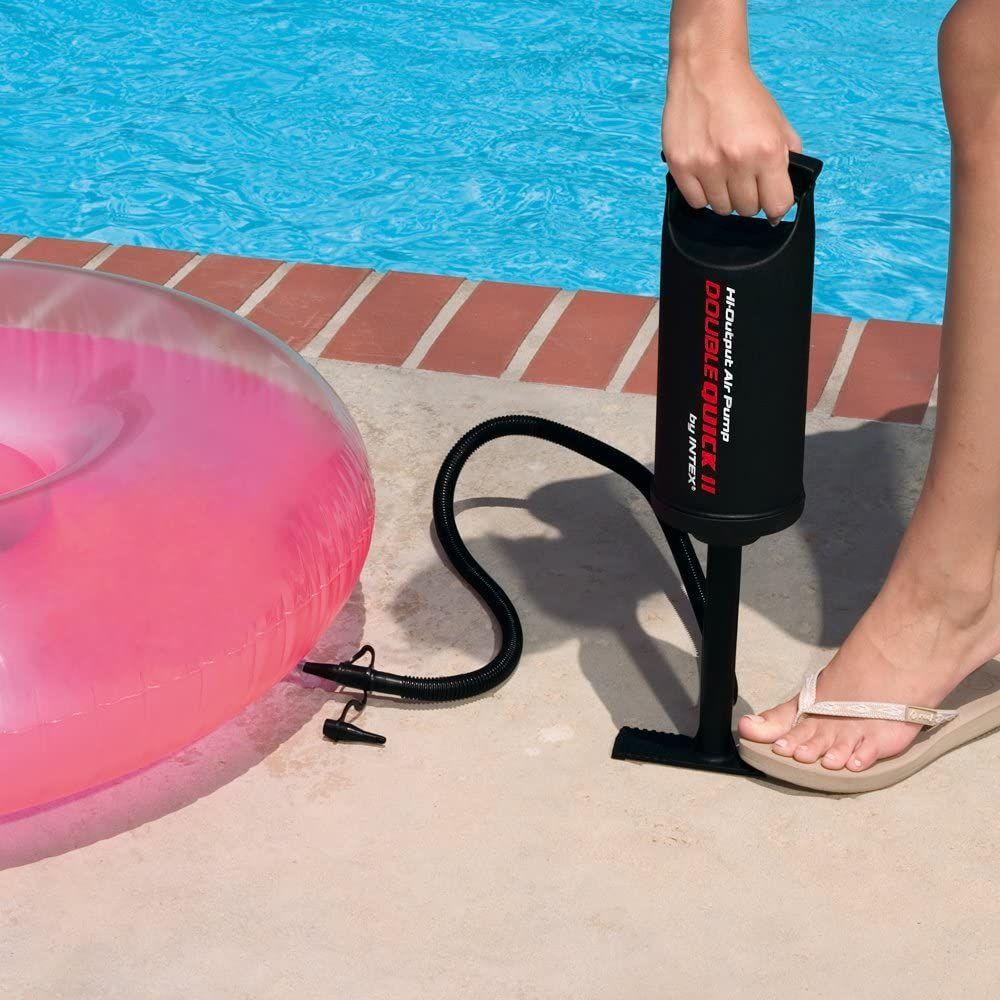 Inflador Manual Doble Velocidad INTEX Double Quick II 36 cm-1