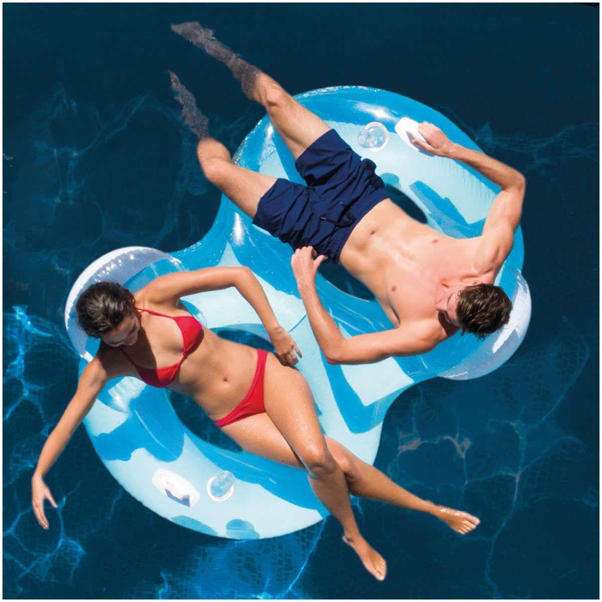 Flotador Asiento Inflable Para 2 Personas INTEX-4