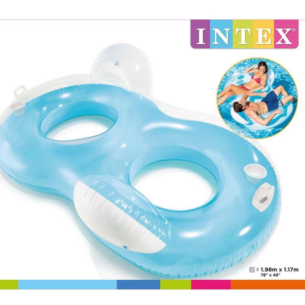 Flotador Asiento Inflable Para 2 Personas INTEX-5