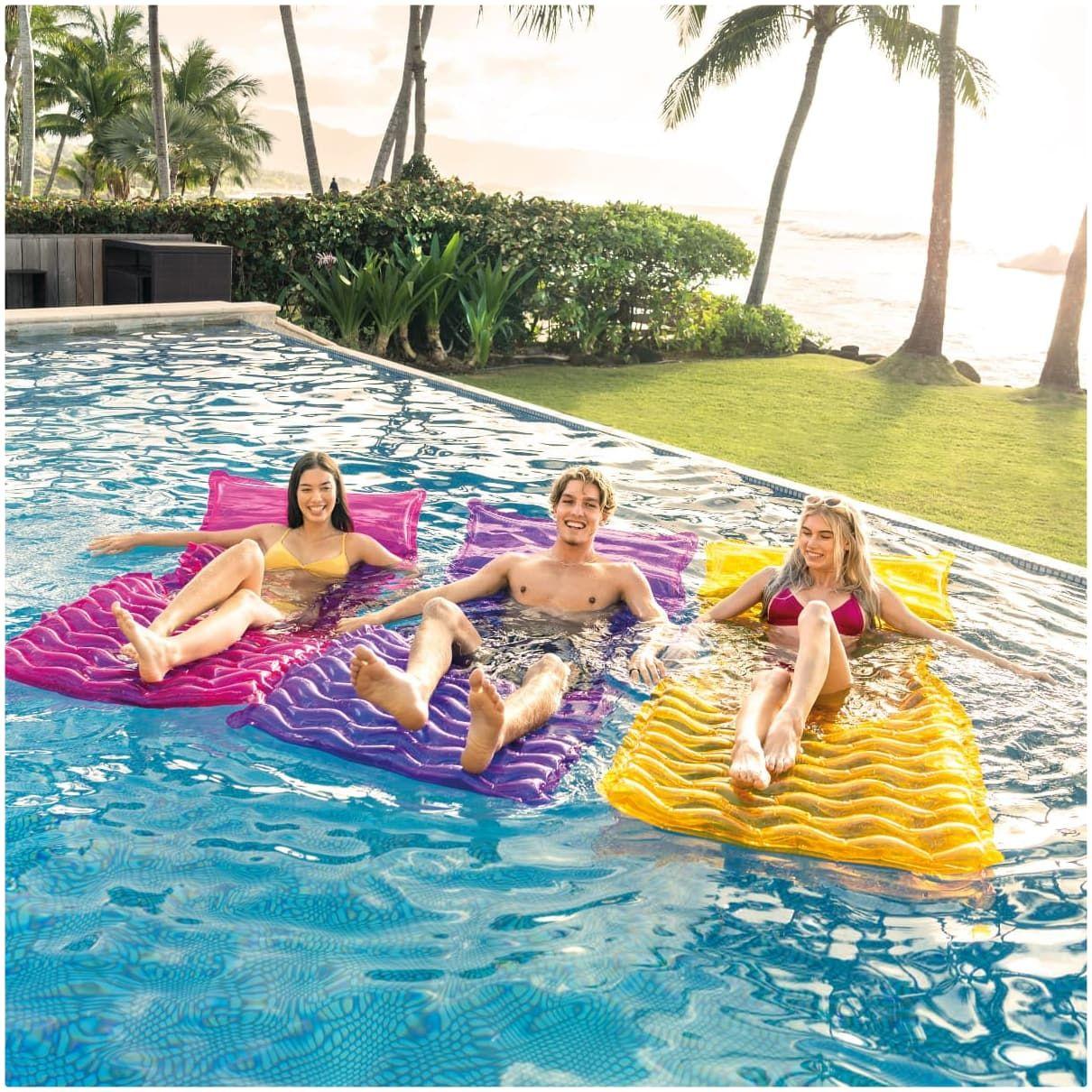 Colchoneta Inflable INTEX Sea Wave 229 x 86 cm-2
