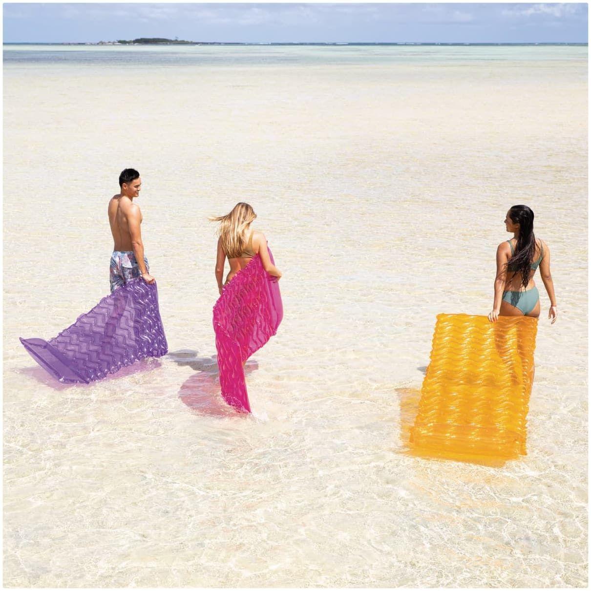Colchoneta Inflable INTEX Sea Wave 229 x 86 cm-4