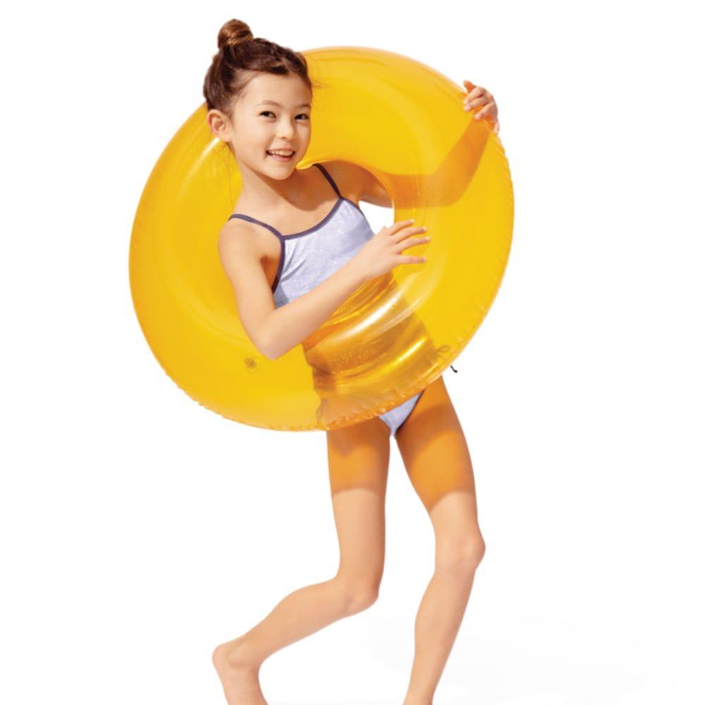 Flotador Anillo Inflable INTEX Transparente 76 cm-2