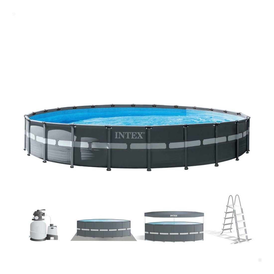 Piscina Estructural Ultra XTR Frame INTEX 732 x 132 cm, 47.241L-2