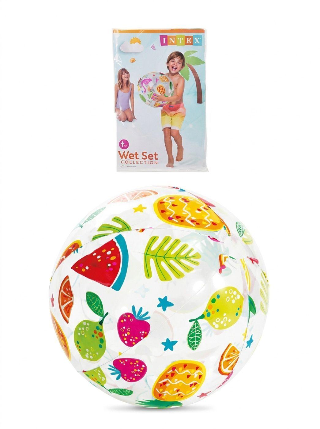 Pelota Inflable de Playa INTEX Lively Print 51 cm Surtida-7