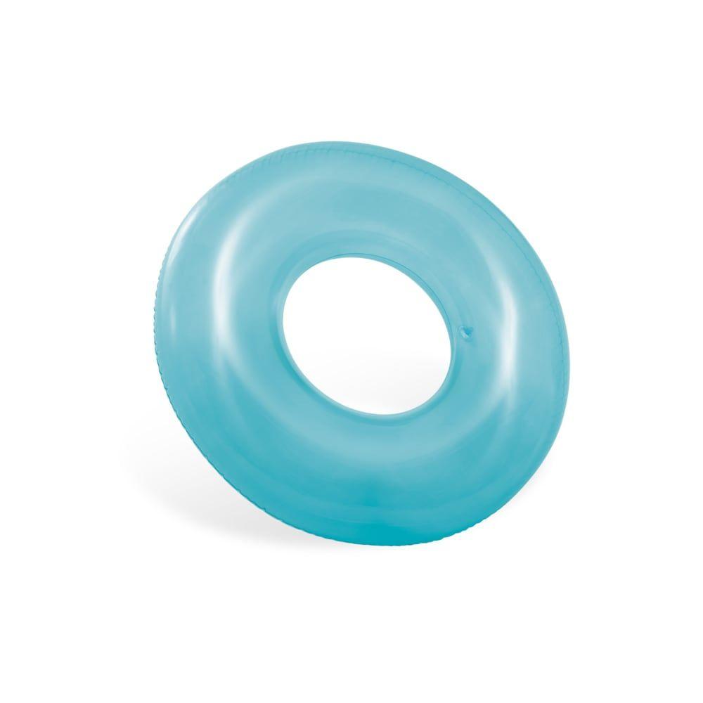 Flotador Anillo Inflable INTEX Transparente 76 cm-7