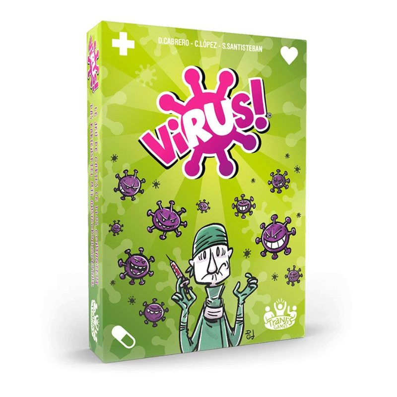 PACK JUEGOS DE MESA VIRUS 1 MAS VIRUS 2 ESPAÑOL-2