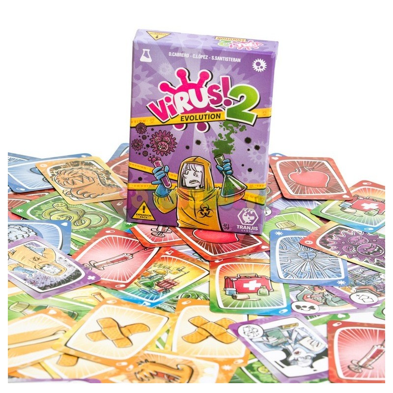 PACK JUEGOS DE MESA VIRUS 1 MAS VIRUS 2 ESPAÑOL-3