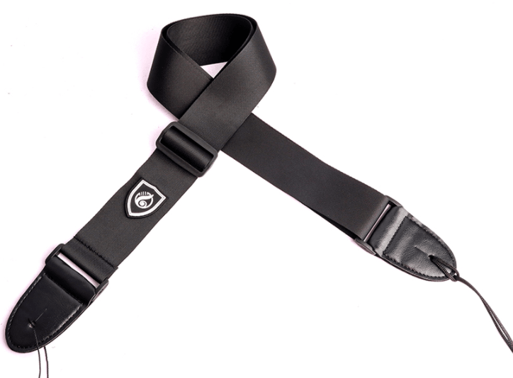 Correa Basica para Guitarra Negra-0