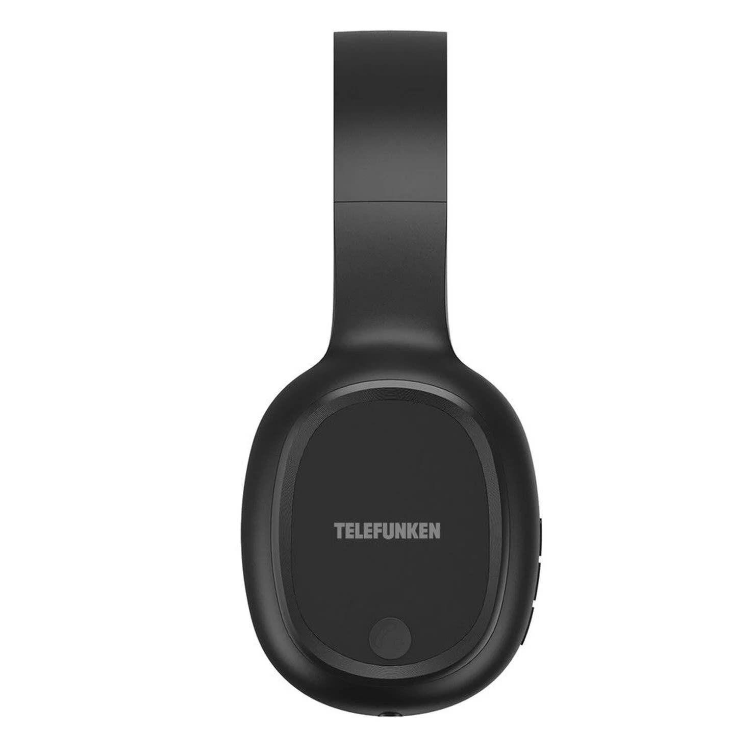 Audifono Negro Bluetooth TF-H500BT-1