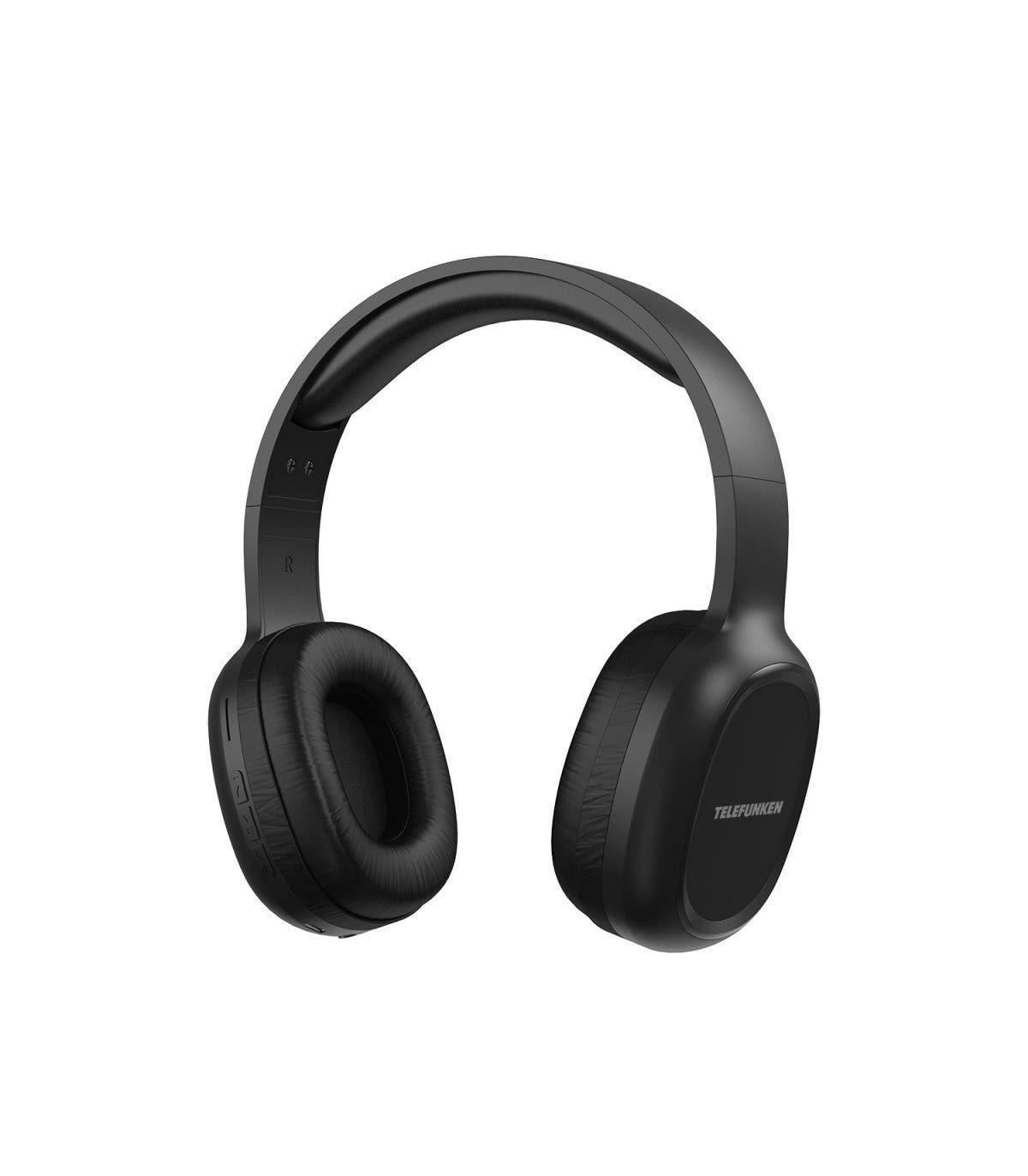 Audifono Negro Bluetooth TF-H500BT-0