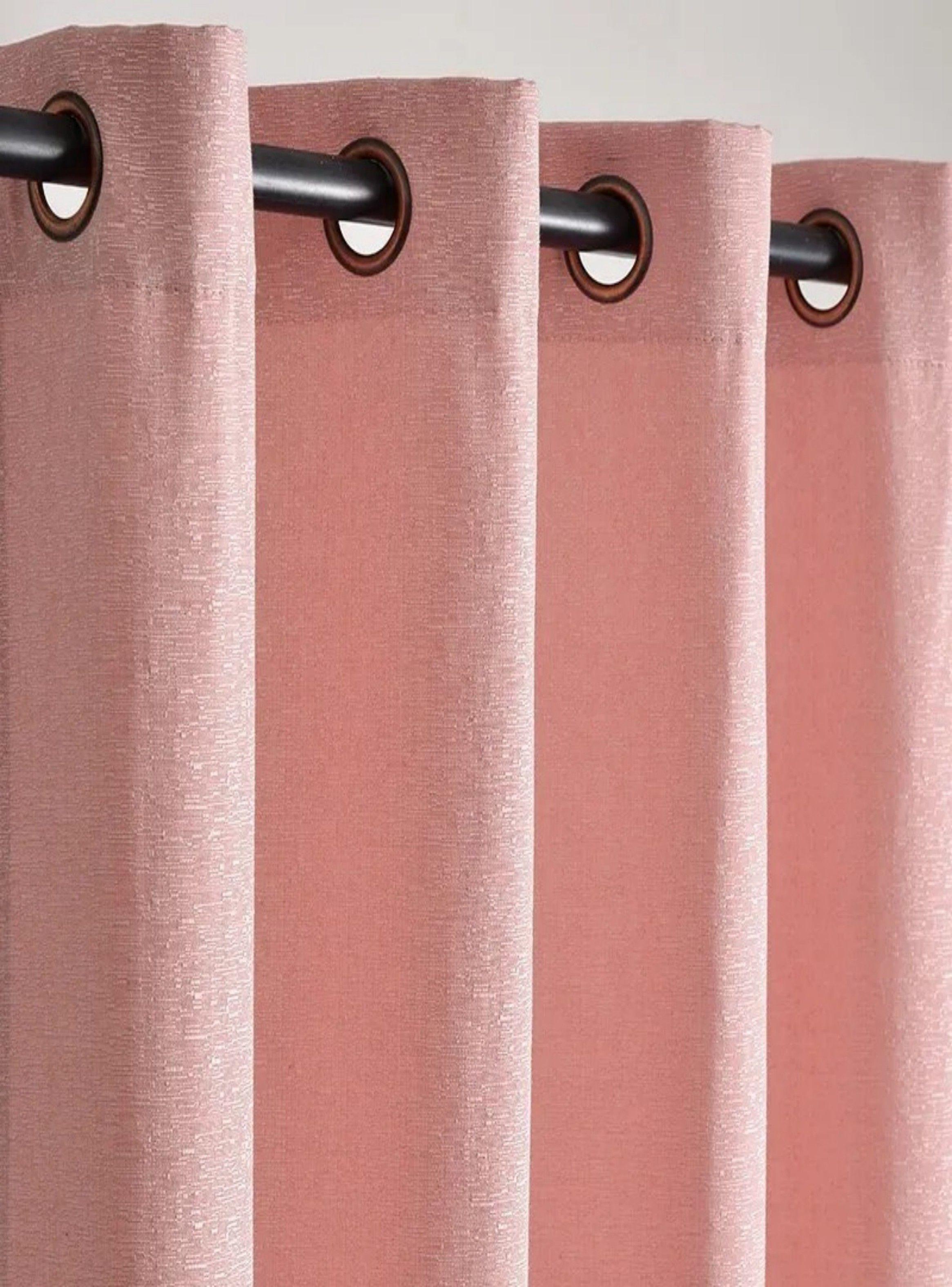 Cortinas Bumbu Liso Hogar 2 Panos 140x220 Cm-0