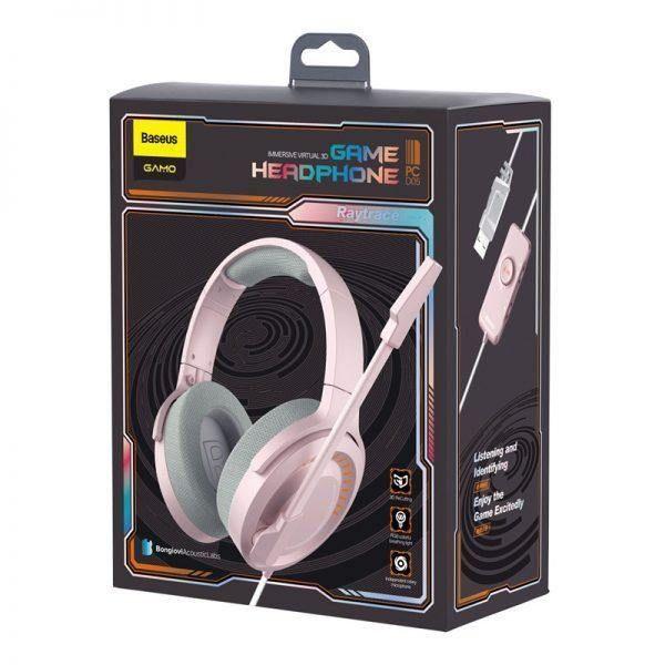 Audifonos Con Cable Gamo Virtual 3D Gamer Power Bass Baseus-5