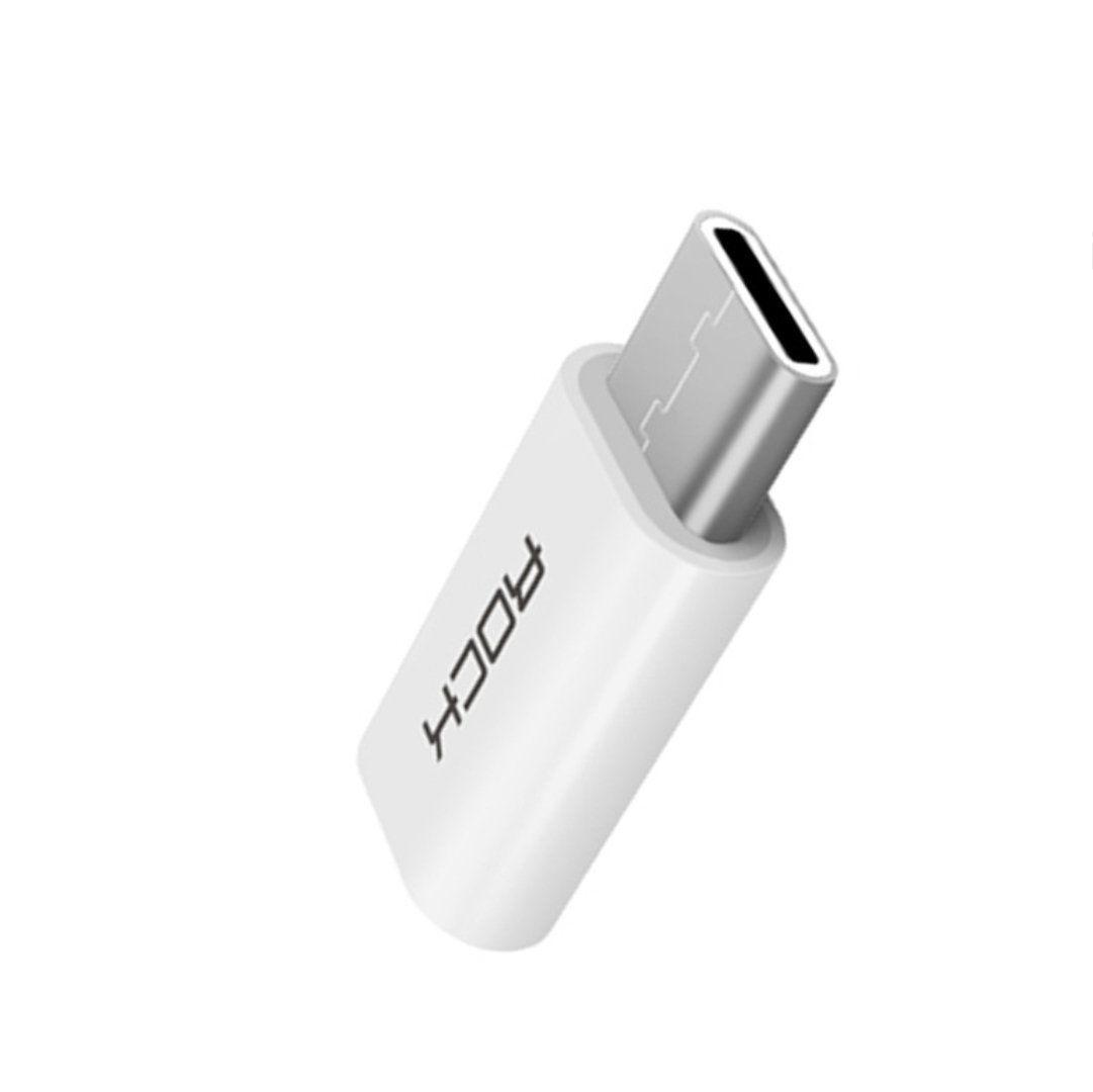 Adaptador Micro USB a USB C Rock-0