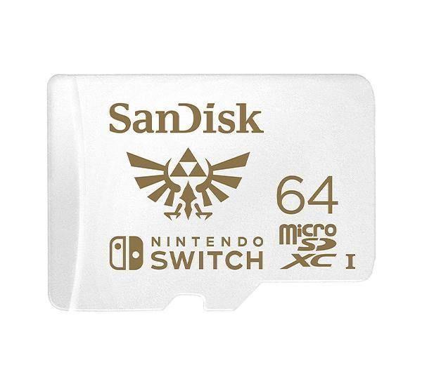 Memoria Micro SD Para Nintendo Switch 64 GB Sandisk-0