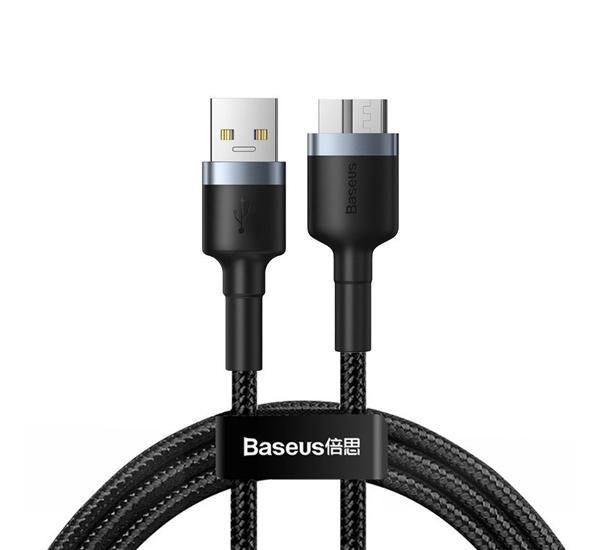 Cable USB 3.0 a Micro B Discos Duros 1 M Cafule Baseus-2