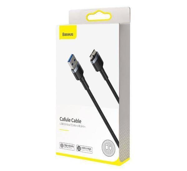 Cable USB 3.0 a Micro B Discos Duros 1 M Cafule Baseus-6