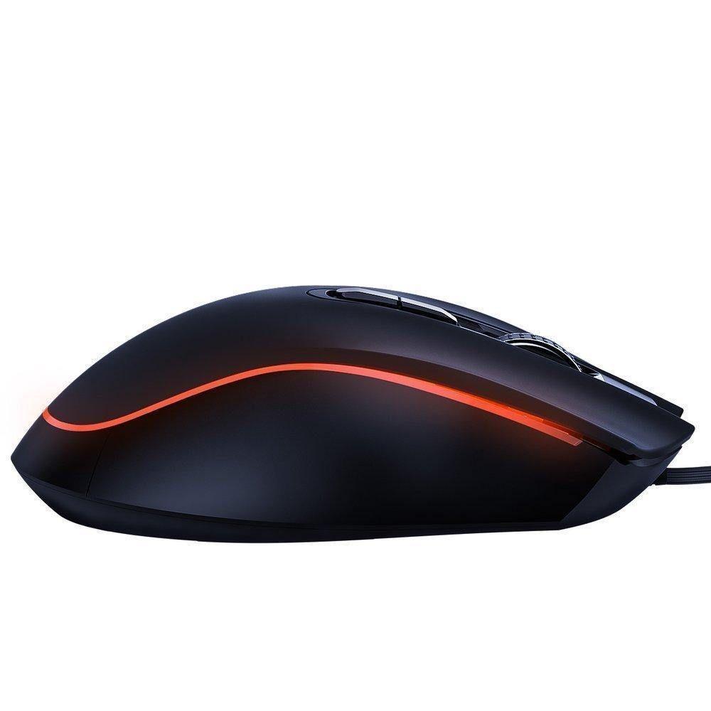 Mouse Gamer Fornite Tibia Gamo 6400 DPI 9 Botones Programables Baseus-4