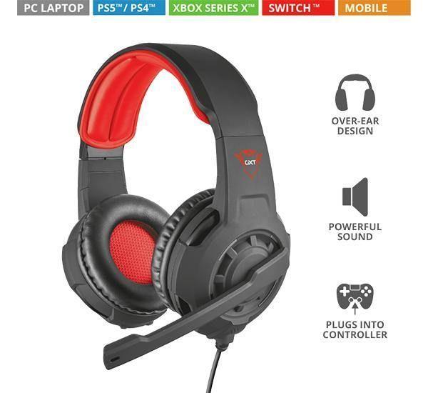 Audífono Gamer PS4 Xbox y PC Radius GXT 310 Trust-1